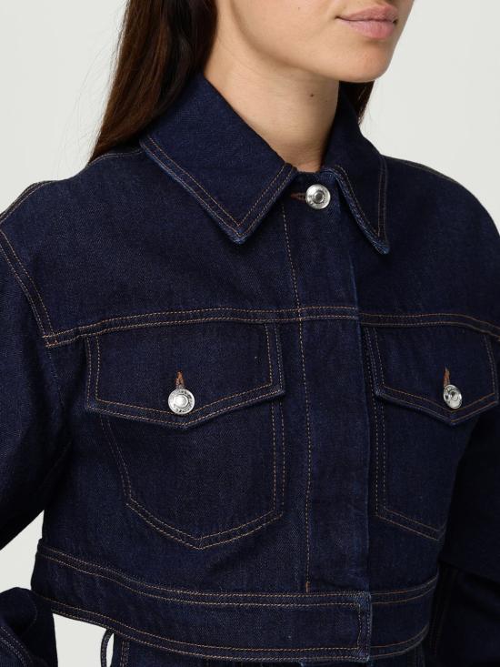 25FW 스포트막스 자켓 2522046025600 001 Blue - SPORTMAX