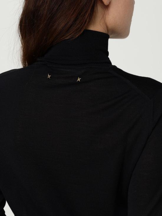 25FW 골든구스 터틀넥 GWP00953P00066590100 Black - GOLDEN GOOSE