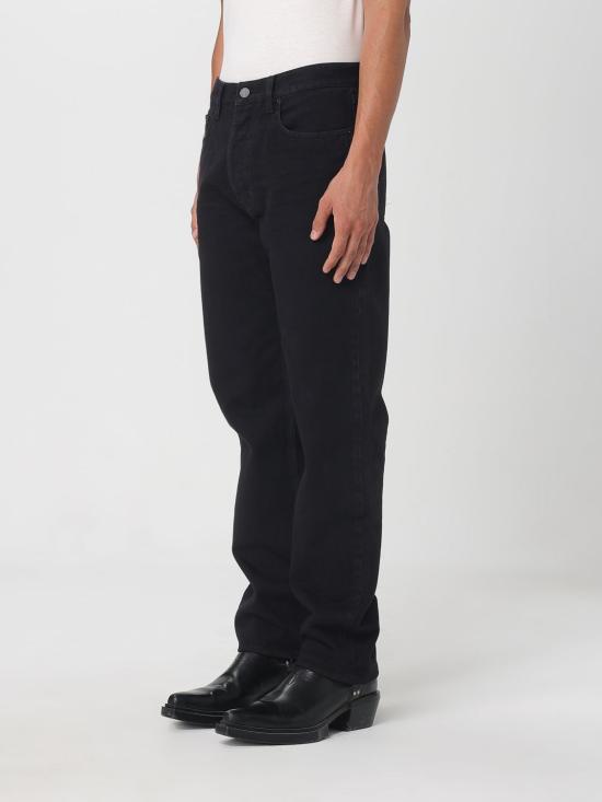 25FW 생로랑 데님 팬츠 816412Y29WA 1294 Black - SAINT LAURENT