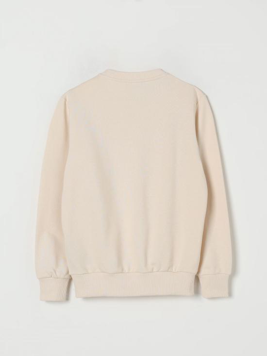 25FW [키즈] 발망 풀오버 BX4Q40Z3183 109 Beige - BALMAIN