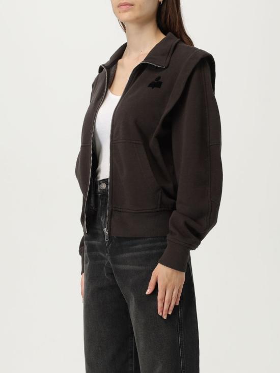 25FW 이자벨마랑에뚜왈 트레이닝 상의 SW0159FAA1M07E 02FK Black - ISABEL MARANT ETOILE