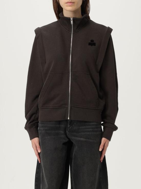 25FW 이자벨마랑에뚜왈 트레이닝 상의 SW0159FAA1M07E 02FK Black