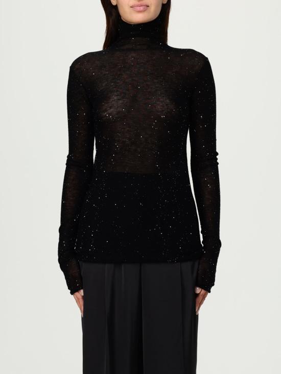 25FW 핑코 터틀넥 105821A2PM Z99 Black