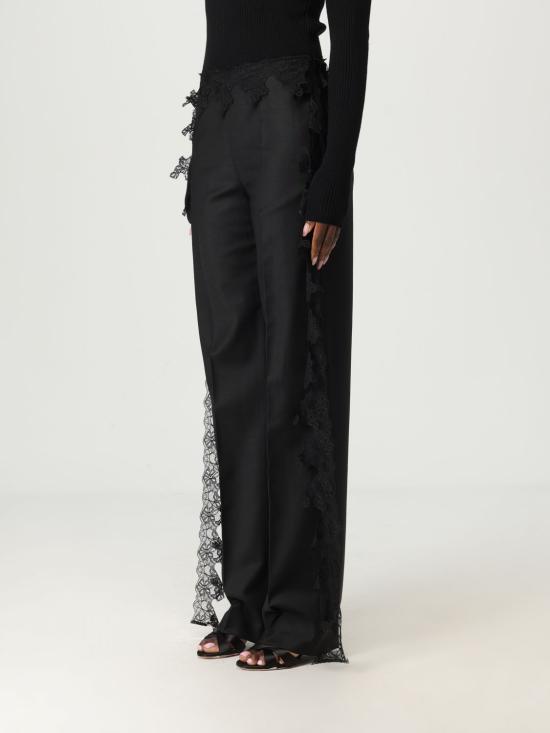 25FW 블루마린 트레이닝/조거 팬츠 2P196A N0990 Black - BLUMARINE