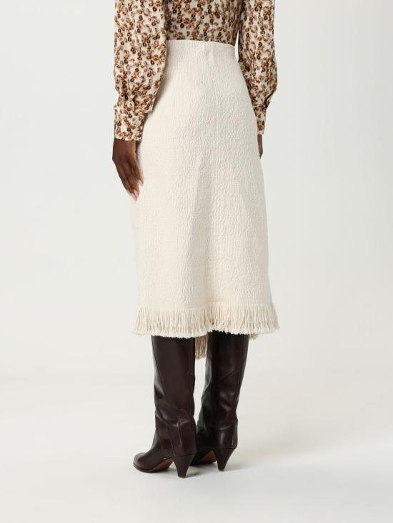25FW 이자벨마랑 미디 스커트 JU0379FAC3D04I 23EC Grey - ISABEL MARANT