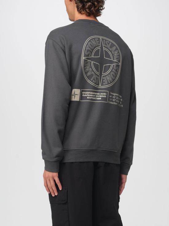 25FW 스톤 아일랜드 긴팔 티셔츠 6100018S0195 V0062 Grey - STONE ISLAND