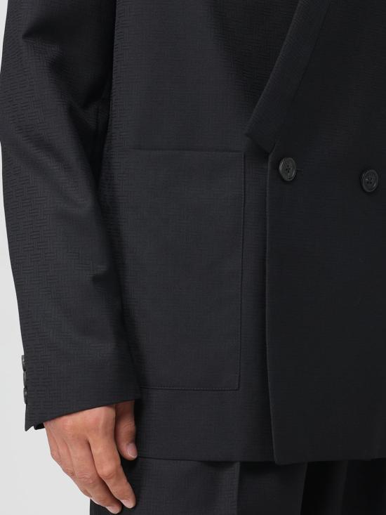 25FW 겐조 자켓 FF65VE1309ID 99 Black - KENZO