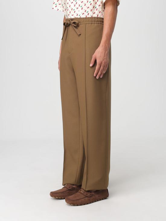 25FW 발렌티노 가라바니 스트레이트 팬츠 7V3RBN31AF4 DQ3 Walnut - VALENTINO GARAVANI