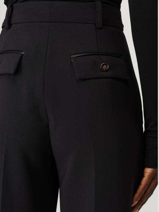 25FW 엘리자베타프랜치 스트레이트 팬츠 PA125 110 Black - ELISABETTA FRANCHI