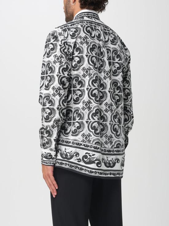 25FW 돌체앤가바나 긴팔 셔츠 G5MM4THH5EM IU3TN Black - DOLCE & GABBANA