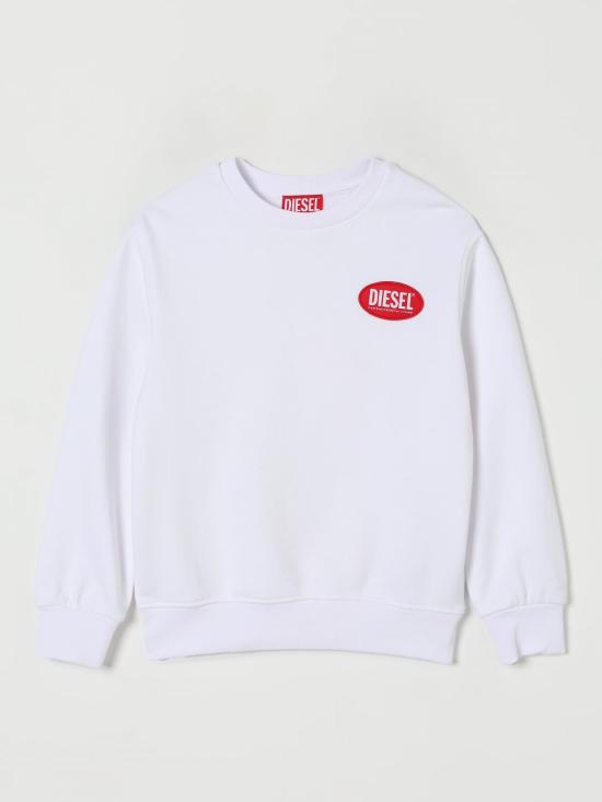 25FW [키즈] 디젤 풀오버 J02482KYAQK K100 White