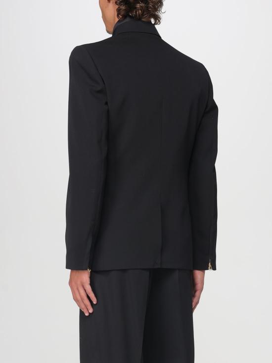 25FW 카사블랑카 자켓 MPF25JK380 01 Black - CASABLANCA