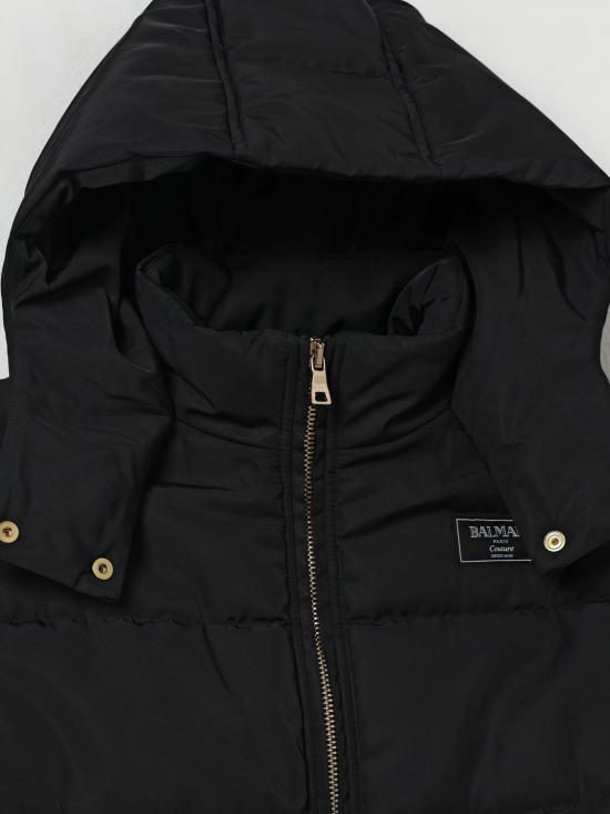 25FW [키즈] 발망 캐주얼 자켓 BX2B10N0367 930 Black - BALMAIN