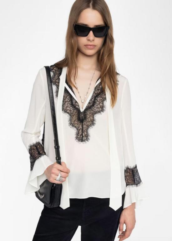  자딕앤볼테르 블라우스 Zadig & Voltaire 투안 레이스