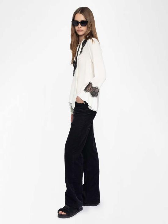  자딕앤볼테르 블라우스 Zadig & Voltaire 투안 레이스 - ZADIG & VOLTAIRE