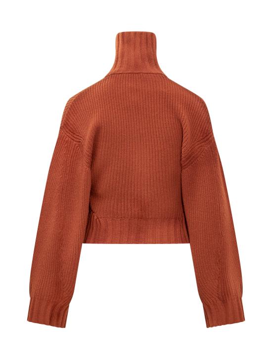 25FW 디 아티코 터틀넥 251WCD00009KWS010SP 107 RUST - THE ATTICO