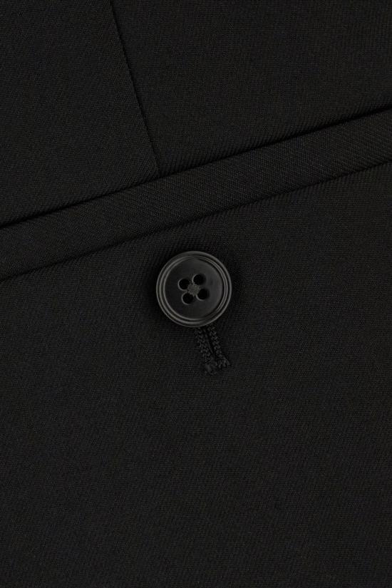 25FW 알렉산더 맥퀸 스트레이트 팬츠 832883QUAAC 1000 BLACK - ALEXANDER MCQUEEN