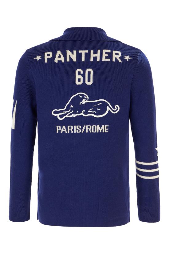 25FW 발렌티노 가라바니 가디건 7V3KA05NB2G CMV BLU BIANCO - VALENTINO GARAVANI