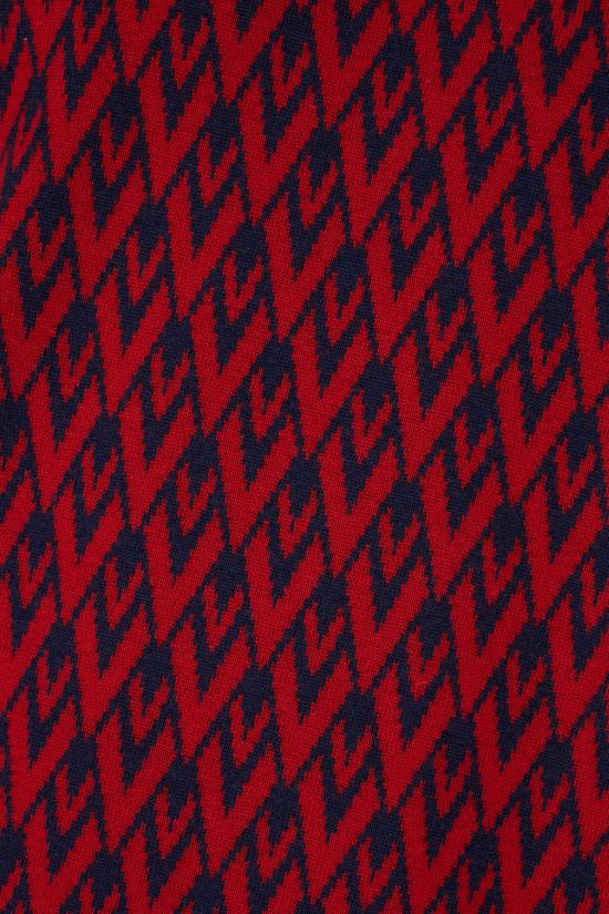 25FW 발렌티노 가라바니 스웨터 7V3KC33KAR0 BR5 NAVY RASBERRY - VALENTINO GARAVANI