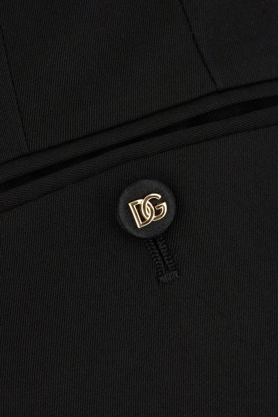 25FW 돌체앤가바나 스트레이트 팬츠 FT0CXTFUBGB N0000 BLACK - DOLCE & GABBANA