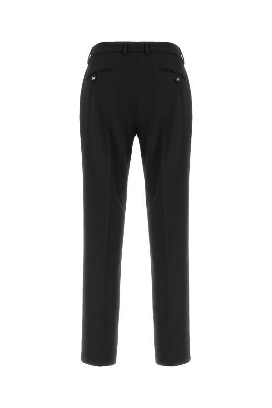 25FW 돌체앤가바나 스트레이트 팬츠 FT0CXTFUBGB N0000 BLACK - DOLCE & GABBANA