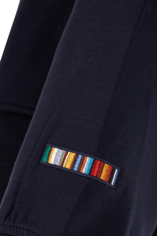 25FW 폴 스미스 후드 티셔츠 M1R611ZTP4724 47 BLUE - PAUL SMITH