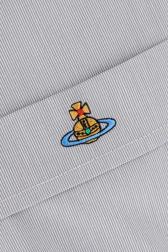 25SS 비비안웨스트우드 반팔 셔츠 24010004W012Z P205 GREY - VIVIENNE WESTWOOD