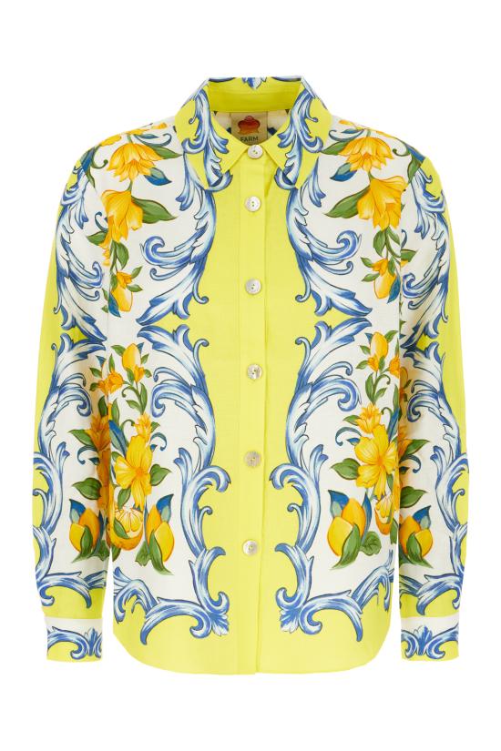 25FW 팜 리오 블라우스 336462 25096 SICILY OFF WHITE