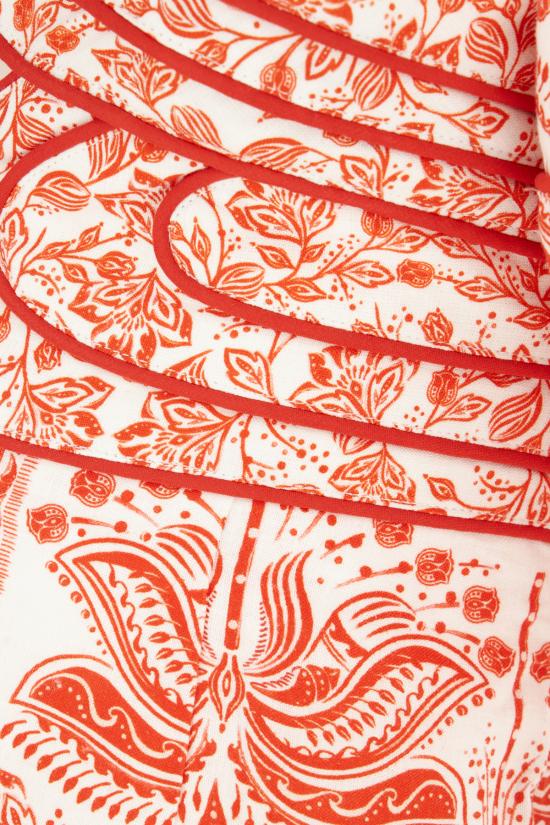 25FW 팜 리오 숏 원피스 335977 25090 RIVER RIDE RED - FARM RIO