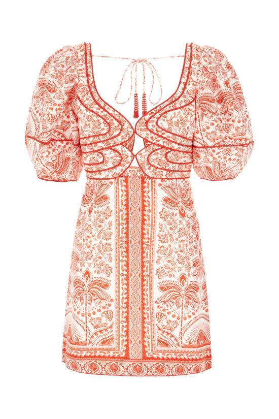 25FW 팜 리오 숏 원피스 335977 25090 RIVER RIDE RED