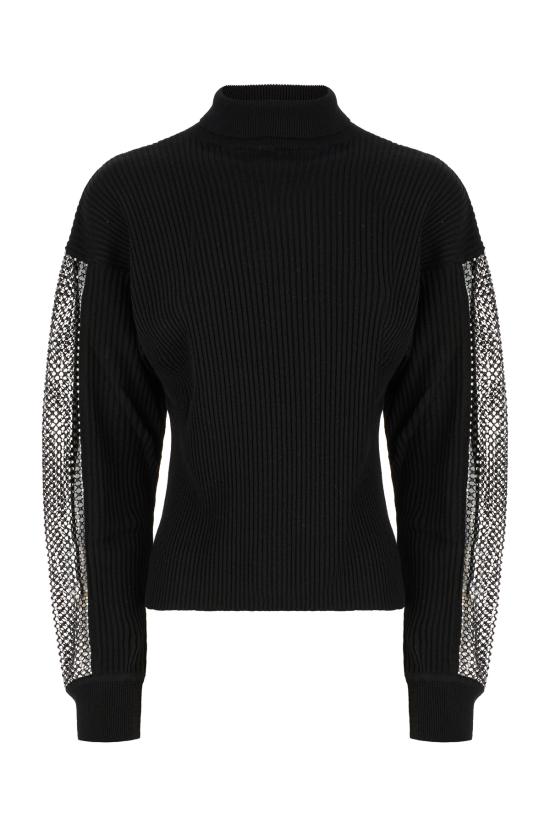 25FW 제니 터틀넥 F815CMX42 899 BLACK