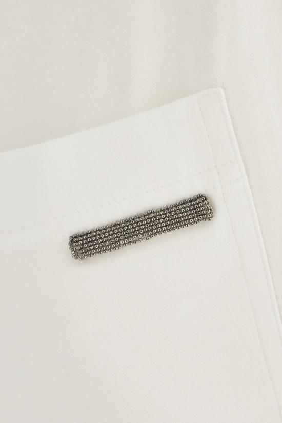 26SS 브루넬로 쿠치넬리 반팔 티셔츠 M0T81EC710 C6159 Bianco - BRUNELLO CUCINELLI