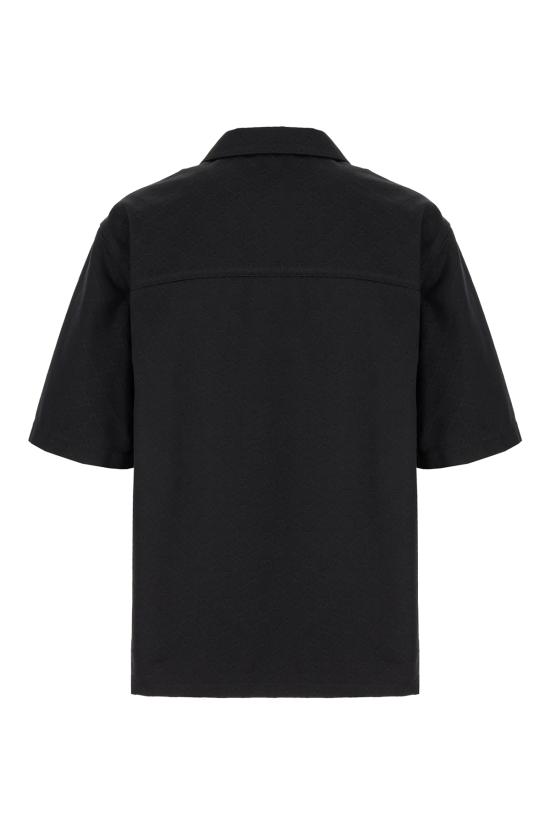 25FW 구찌 코튼 데님 자카드 셔츠  832581XDDCG 1000 Nero - GUCCI