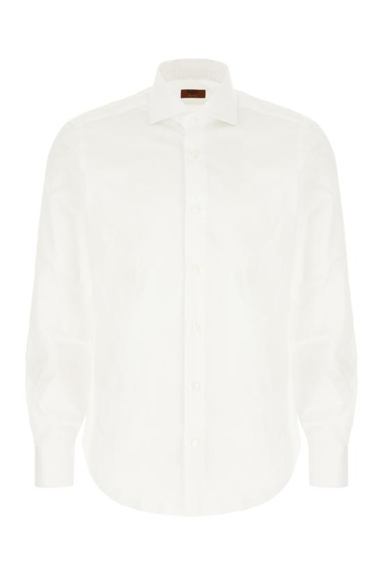 25FW 발바 긴팔 셔츠 50205I1U13 0001 Bianco