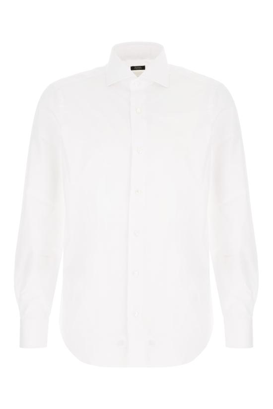 25FW 발바 긴팔 셔츠 PZ2700I1U13 0001 Bianco