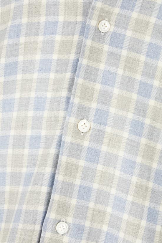 25FW 발바 긴팔 셔츠 50062LIU13 0001 Blu - BARBA