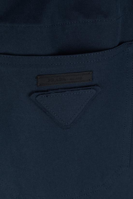 25FW 프라다 스트레이트 팬츠 SPH49712VB F0008 Blu - PRADA