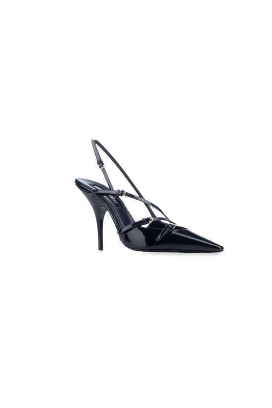 25FW 미우미우 힐/펌프스 5I013EM105069 F0002 Nero - MIU MIU