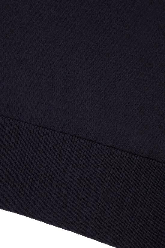 25FW 에르메네질도제냐 스웨터 110E8J00 B98 NAVY BLUE MELANGE - ERMENEGILDO ZEGNA