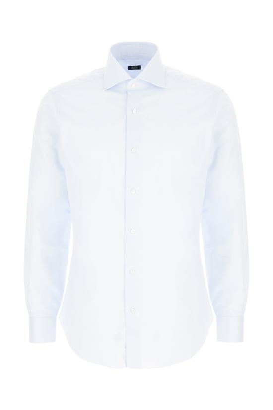 25FW 발바 긴팔 셔츠 50086I1U13 0002 Azzurro