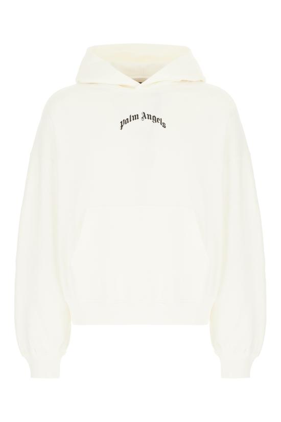 25FW 팜앤젤스 후드 티셔츠 PMBB17EF25FLE004 0310 OFF WHITE BLACK