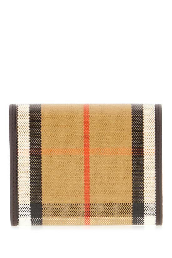 26FW 버버리 하이랜드 컴팩트 레더 월렛 8112281 B9368 SAND - BURBERRY