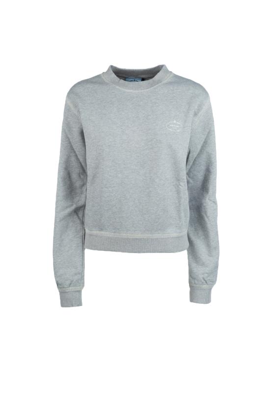 25FW 프라다 긴팔 티셔츠 134720173J F0684 GRIGIO MELANGE