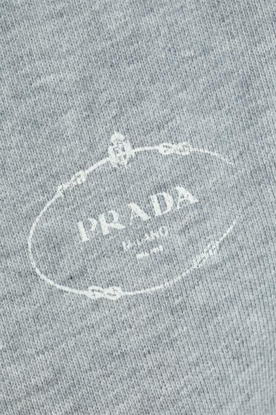 25FW 프라다 긴팔 티셔츠 134720173J F0684 GRIGIO MELANGE - PRADA