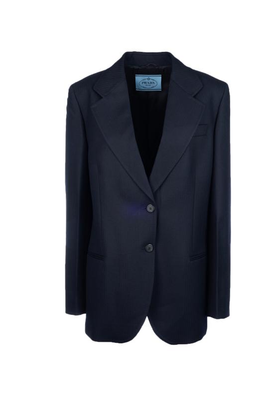 25FW 프라다 자켓 P545P16OX F0008 BLEU