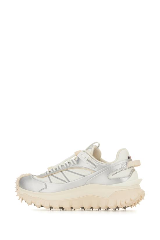 25FW 몽클레어 스니커즈 4M00130M7184 M90 BIANCO ARGENTO - MONCLER