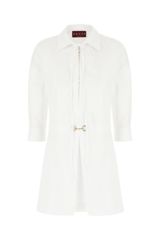 25FW 구찌 롱 슬리브 프론트 지퍼 캐주얼 재킷 832066Z8B11 9000 Bianco