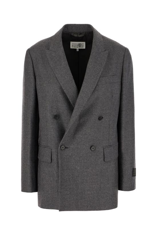 25FW MM6 메종마르지엘라 자켓 S52BN0144M35466 860M DARK GREY MELANGE