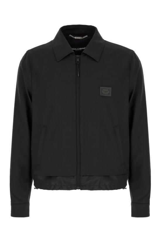 25FW 돌체앤가바나 봄버 자켓 G9BQZTFURK8 N0000 BLACK