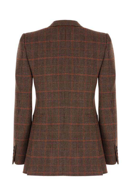 25FW 끌로에 자켓 CH25AVE53097 93C BROWN BEIGE 1 - CHLOE